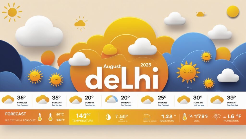 August Ka Mausam Delhi 2025