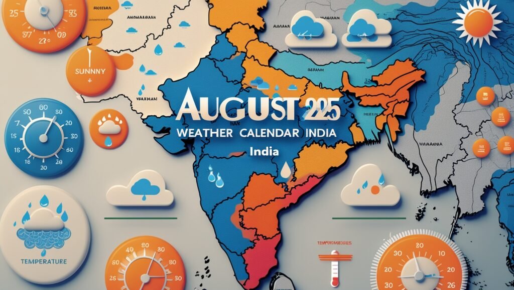 August Mausam Calendar India 2025