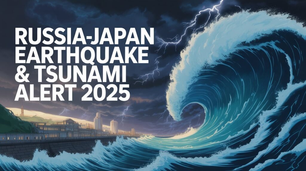Russia-Japan Earthquake & Tsunami Alert 2025