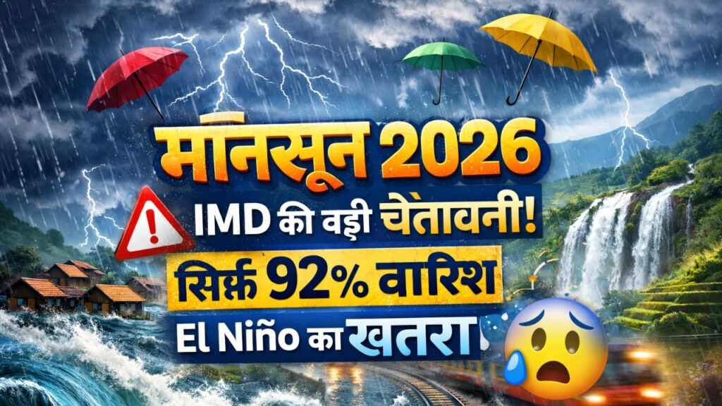मॉनसून अपडेट 2026