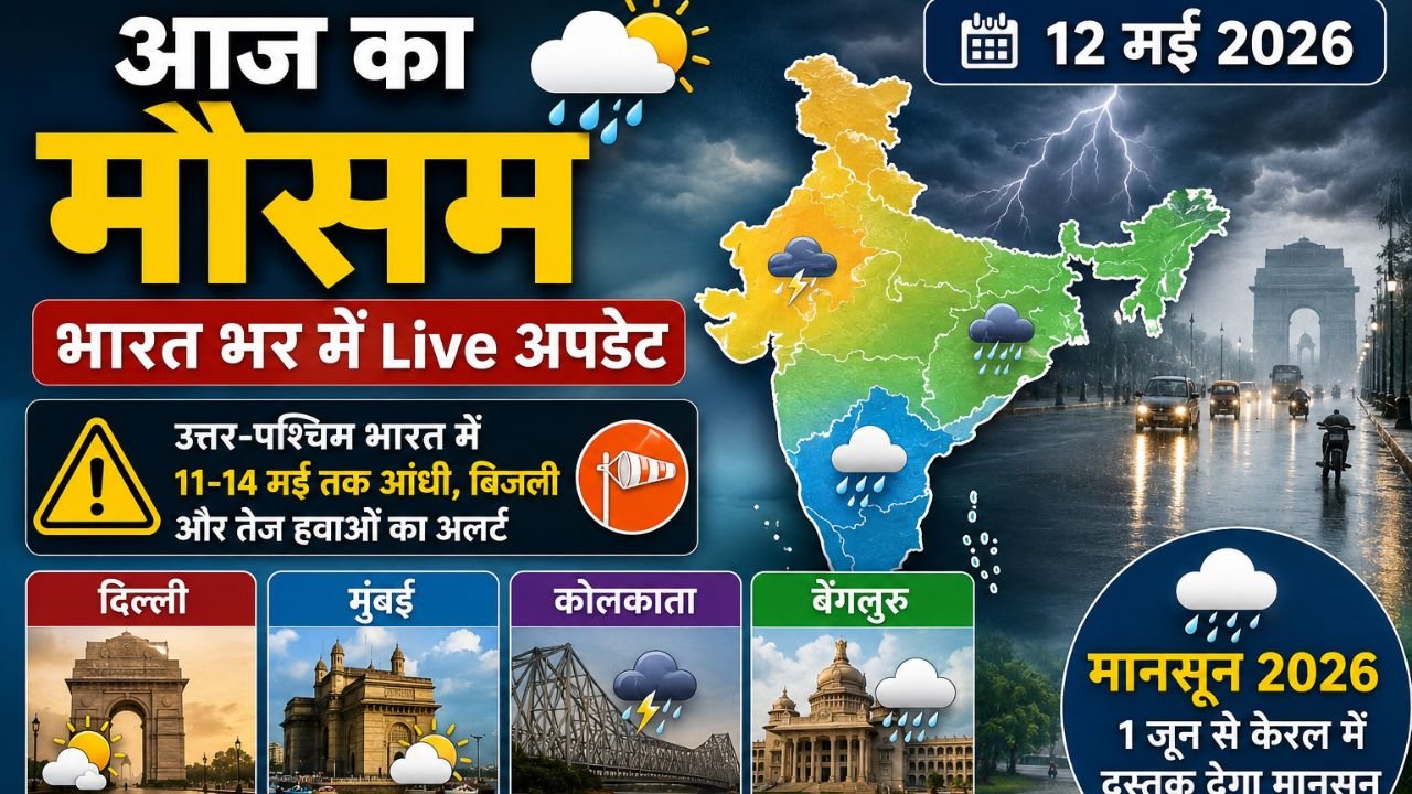 आज का मानसून