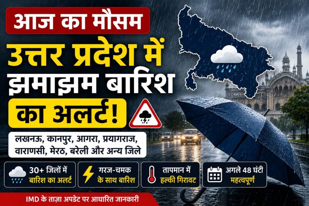 आज का मौसम (21 जुलाई 2026)